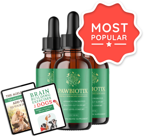 Pawbiotix - 3 Bottles + 2  Ebooks