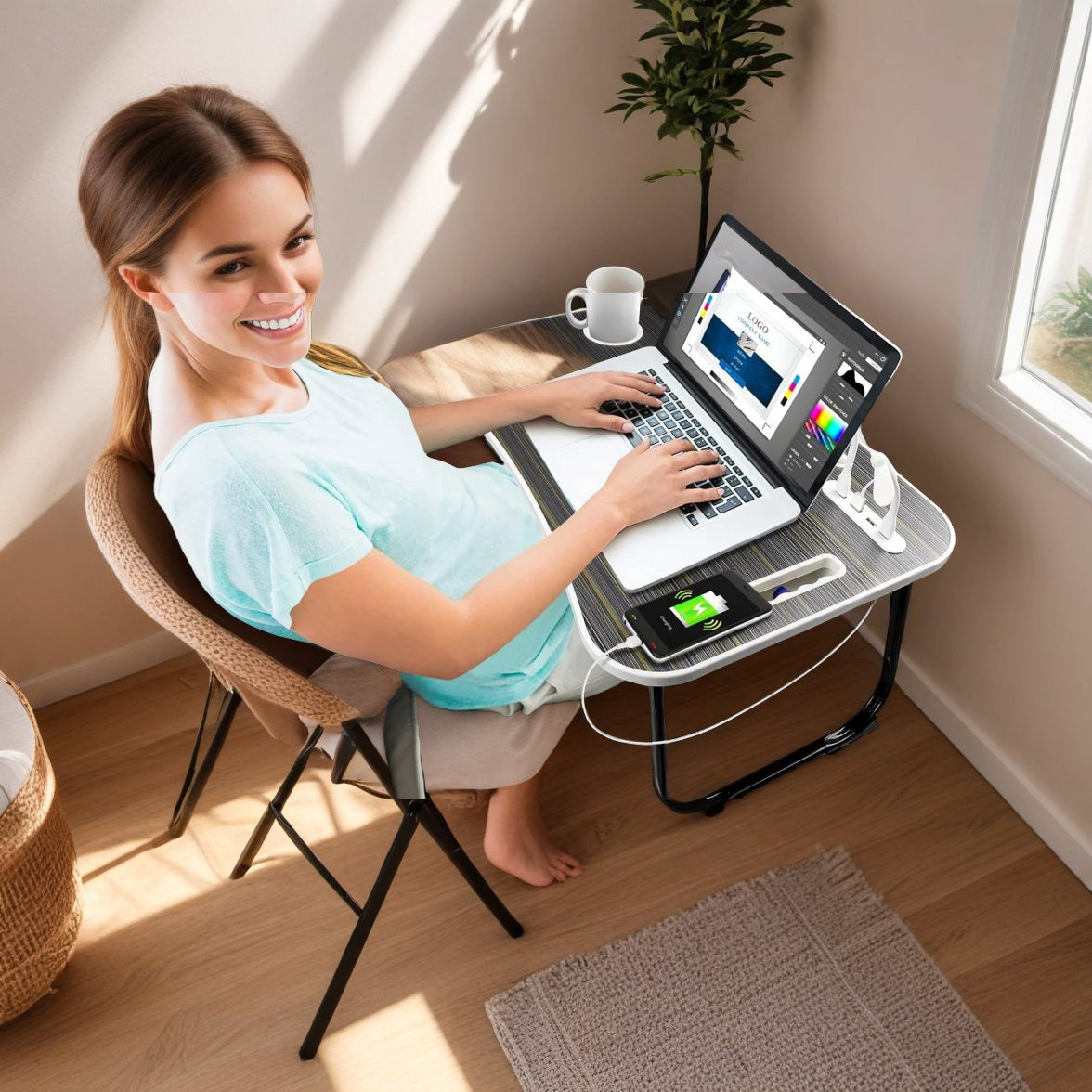 Foldable Desk 2x1 a 298 LEU