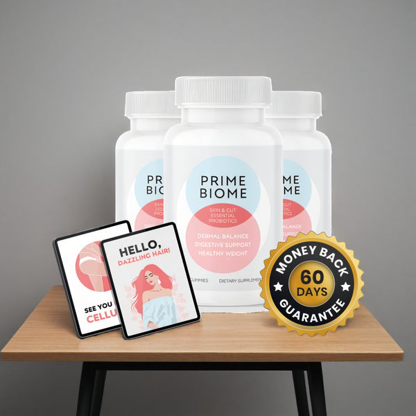PrimeBiome - 3 Bottles + 2  Ebooks