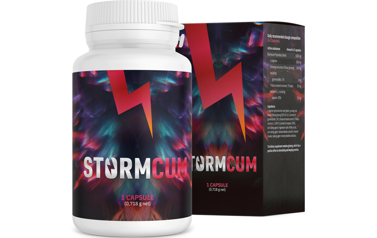 Stormcum - Naturalny sposób na pokonanie męskich dysfuncji związanych ze sprawnością seksualną